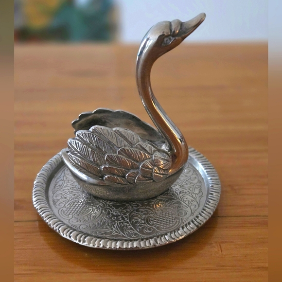 Vintage Silver alloys 💍 holder - Picture 4 of 7